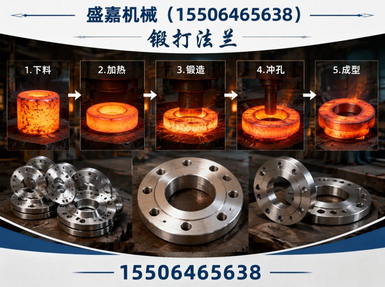 聊城锻打法兰展示图